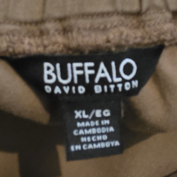 Buffalo David Bitton Women's Soft Tencel Pull-On Pant Royal Brown NWT Size XL - Picture 5 of 6